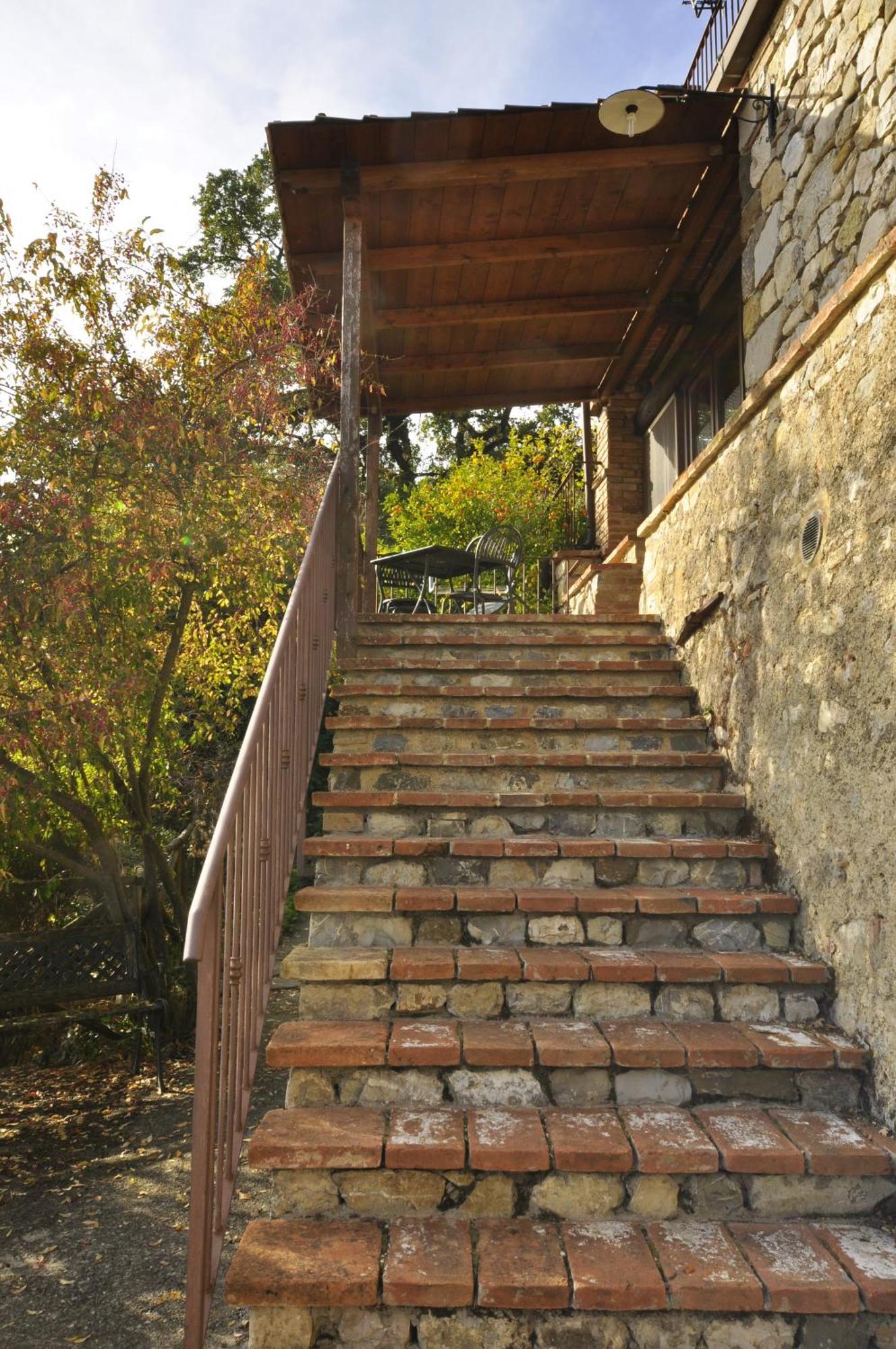 Villa La Rocca Della Magione Monteriggioni Habitación foto